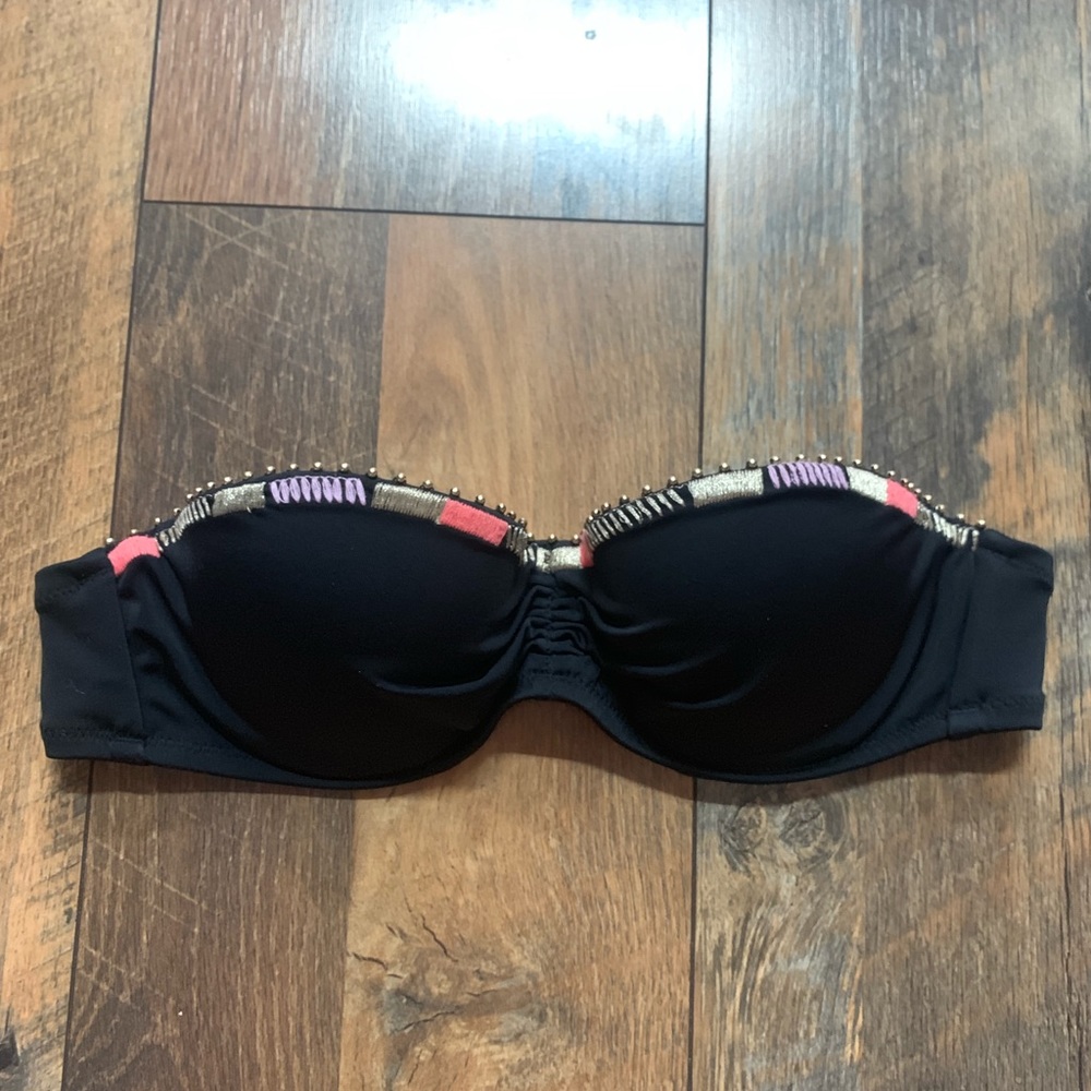 Victoria’s Secret Bustier Bandeau Bikini Top